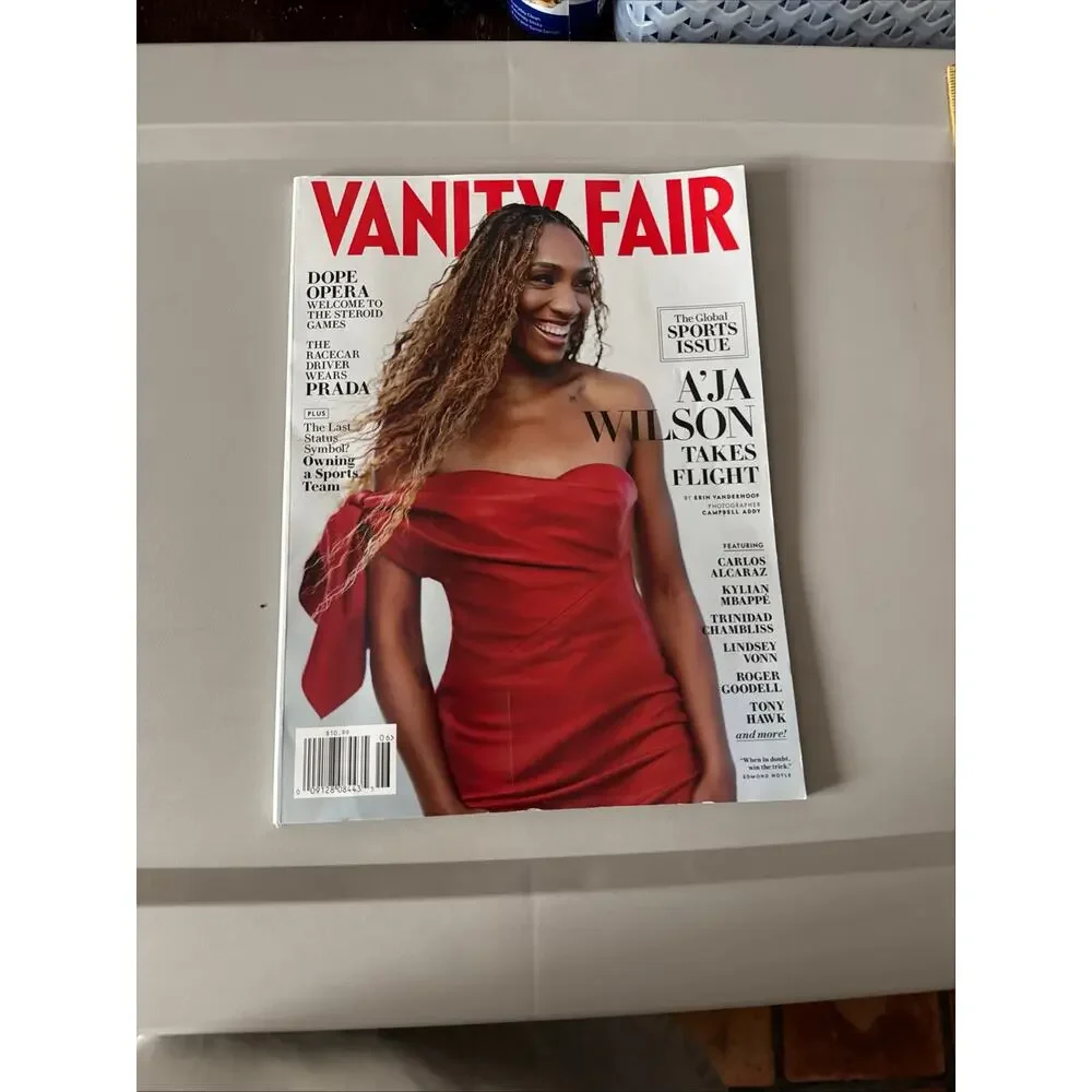Vanity Fair Magazine The Global Sports Issue 778 A'Ja Wilson on Cover